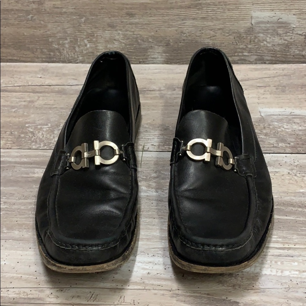 Classic black Salvatore Ferragamo size 13